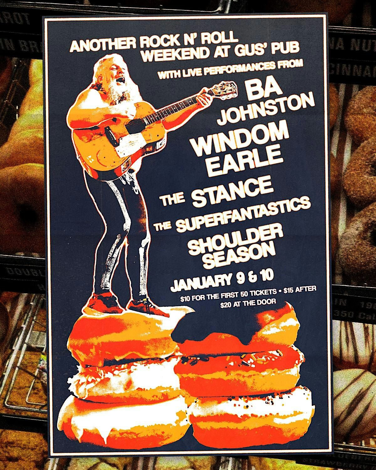 BA Johnston, Windom Earle, The Stance, Superfantastics @ Gus Night 2