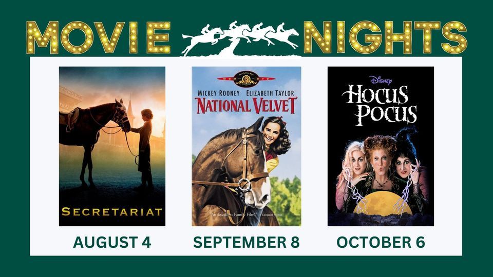 Steeplechase Movie Nights 2020 Richland Ave E, Aiken, SC 298014794