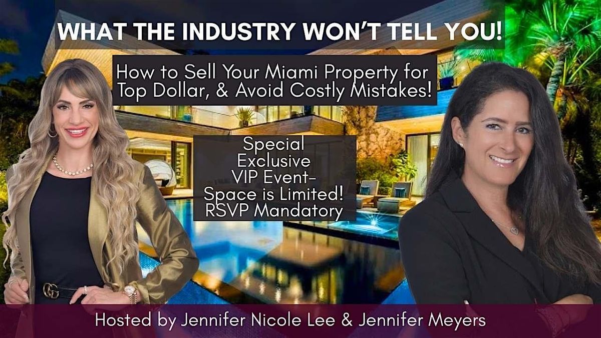How to Sell Your Miami Property for Top Dollar And Avoid Costly Mistakes