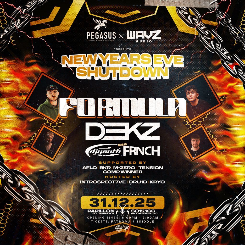NEW YEARS EVE SHUTDOWN | DRUM & BASS | WAVZ x PEGASUS
