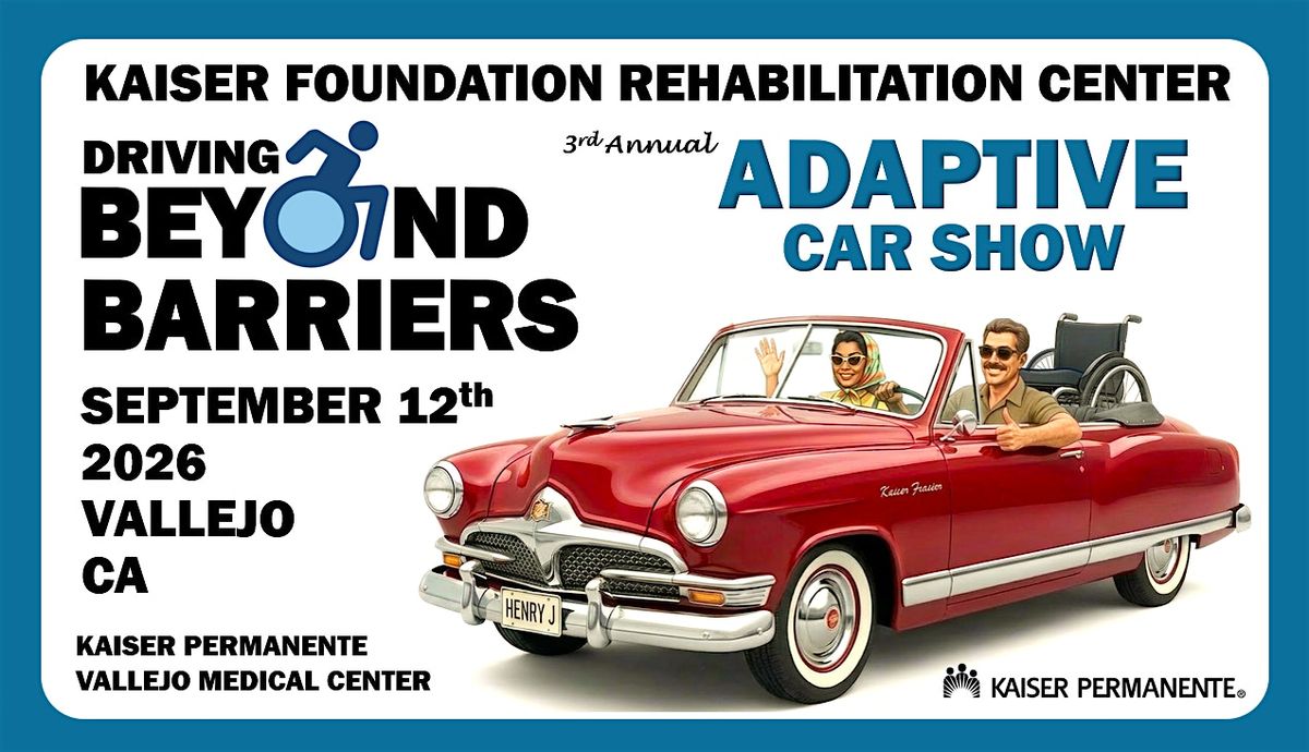 KFRC Adaptive Car Show and Transportation Expo - September 12th