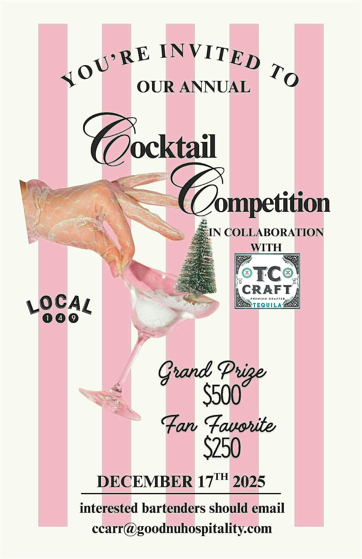 Local 149 Cocktail Competition