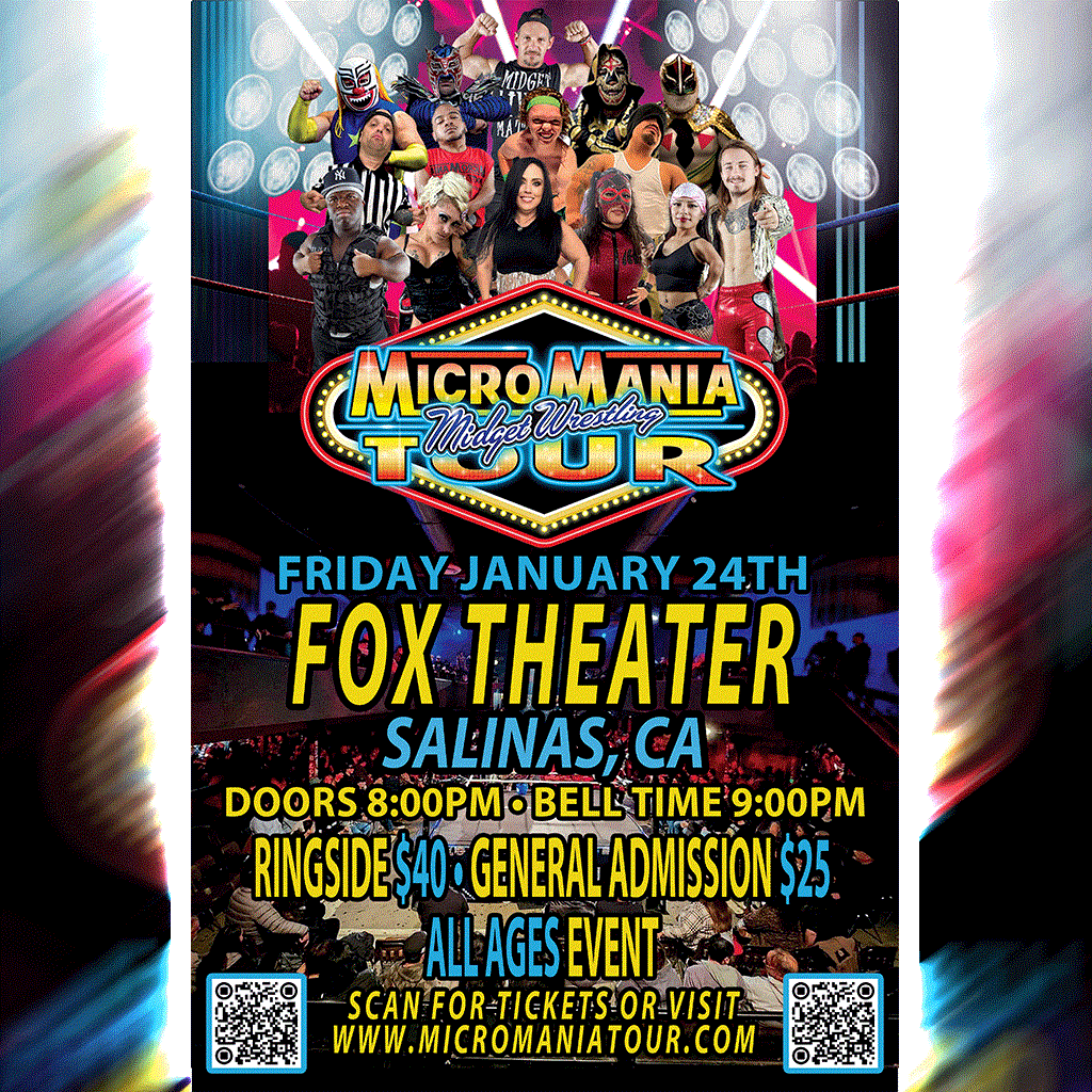 MicroMania Wrestling at Oxnard Performing Arts Center