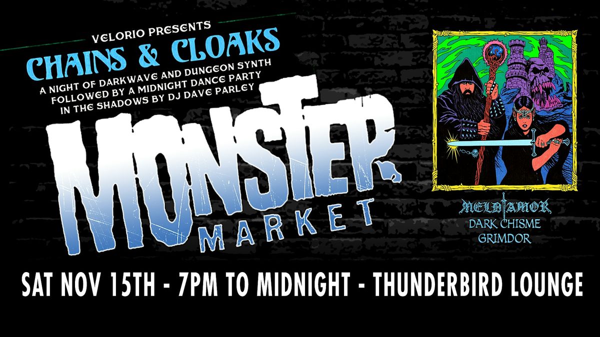 Monster Market - Darkwave Goth Night w\/ Meldamor & Dave Parley DJ Set