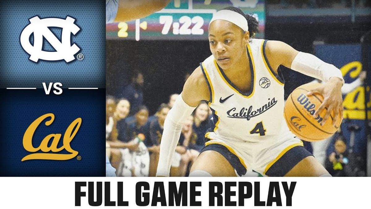 California Golden Bears at North Carolina Tar Heels Womens Basketball at Carmichael Arena