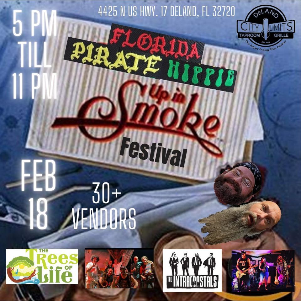 Florida Pirate Hippie Up in Smoke Festival City Limits Taproom and