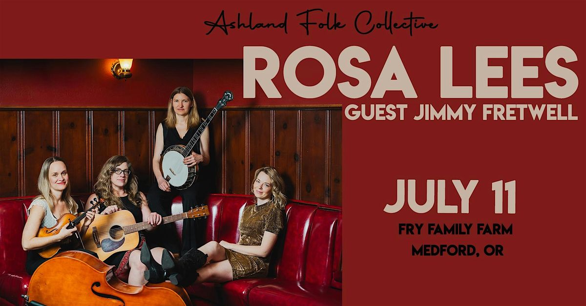 Rosa Lees with guest Jimmy Fretwell presented by the Ashland Folk Collectiv