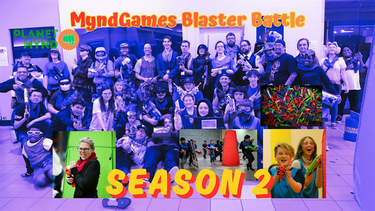 MyndGames Nerf Blaster Battle