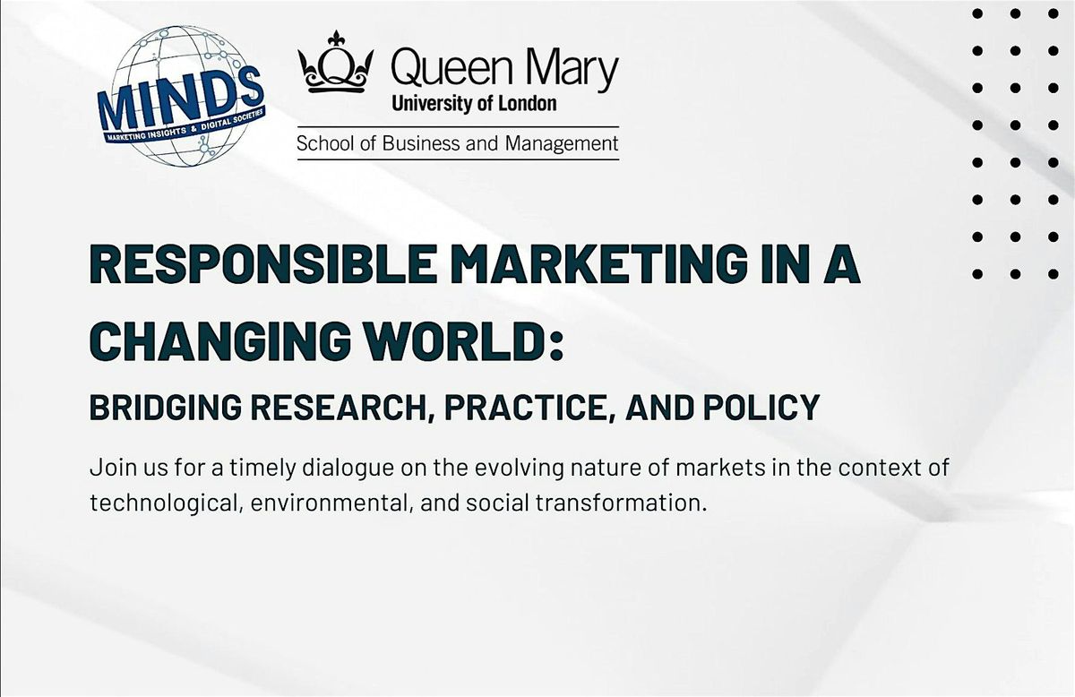Responsible Marketing in a Changing World