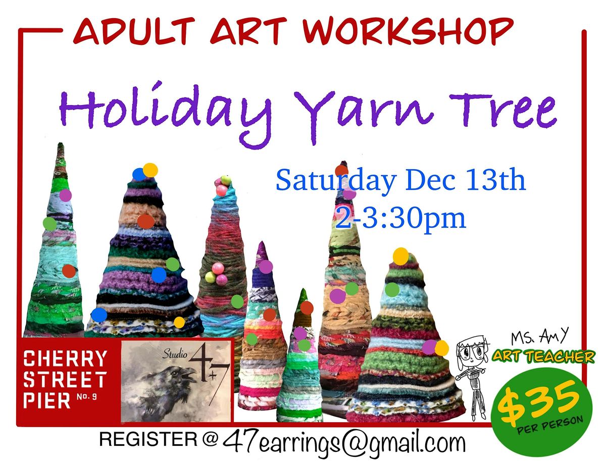 Scrap Yarn Holiday Tree
