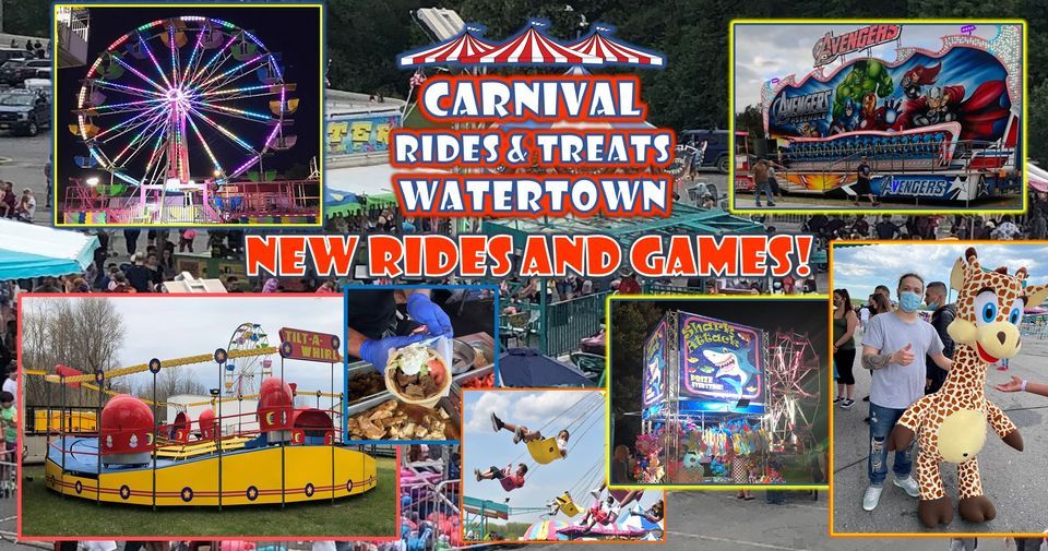Carnival Rides and Treats Watertown Salmon Run Mall, Watertown, NY