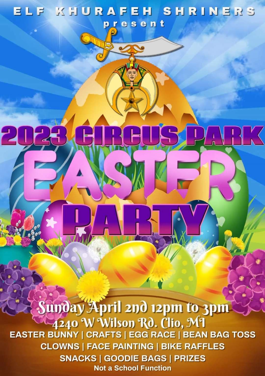 Elf Khurafeh Shrine Circus at Dow Event Center