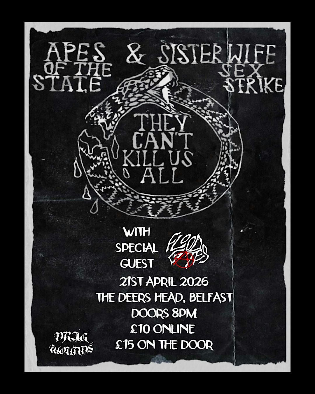 Apes of the State & Sister Wife Sex Strike - Belfast