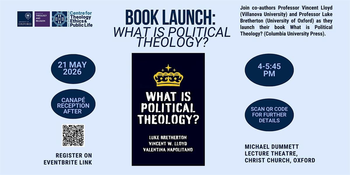 Book Launch: What is Political Theology?