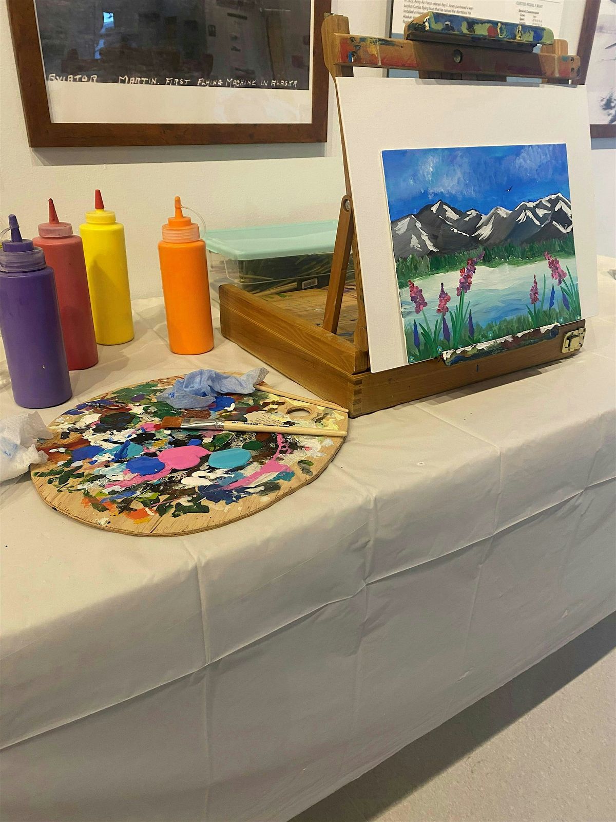 Paint and Sip Night at the Alaska Aviation Museum!