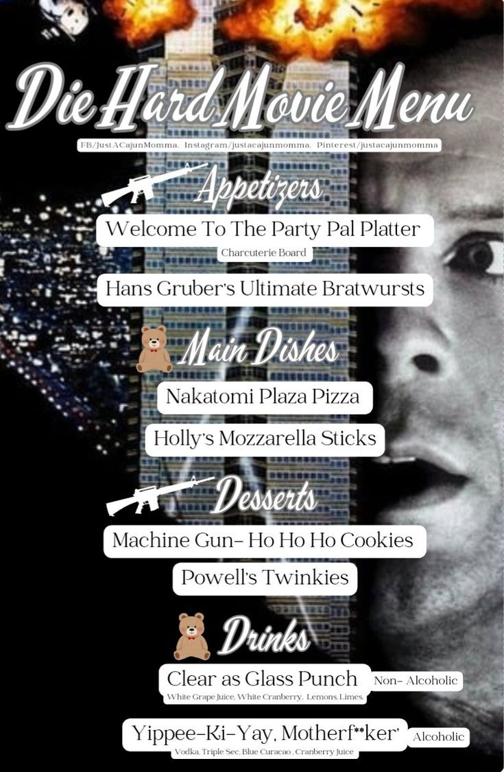 Die Hard - Dinner and Movie