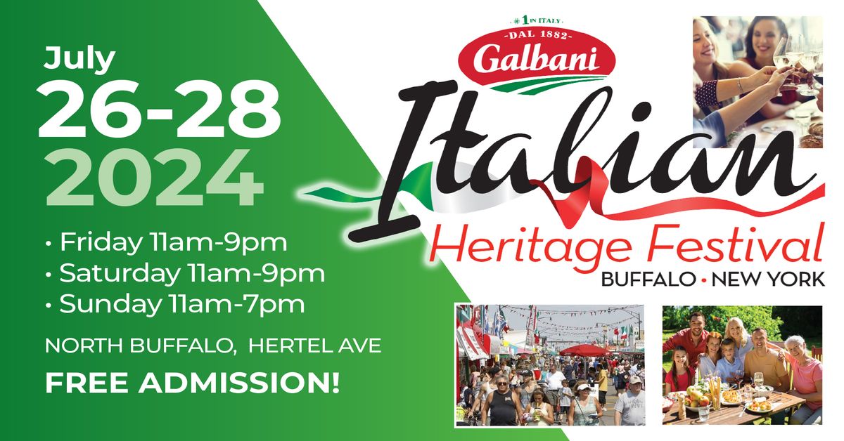 Galbani Italian Heritage Festival Hertel Ave, Buffalo, NY, United