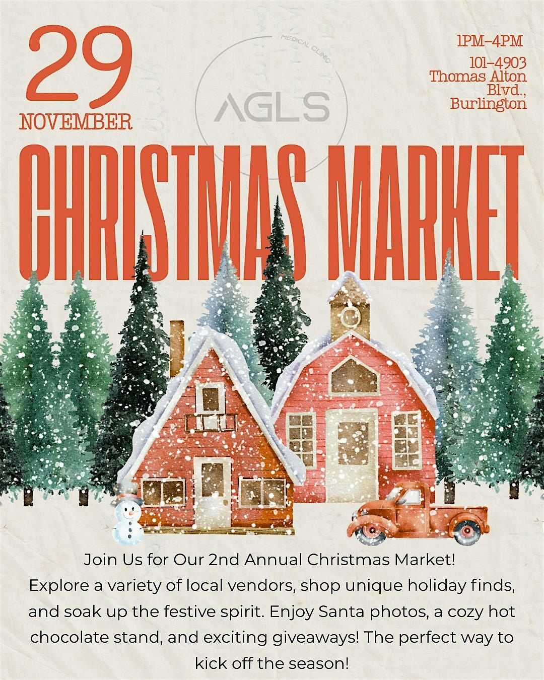 AGLS 2nd Annual Christmas Market
