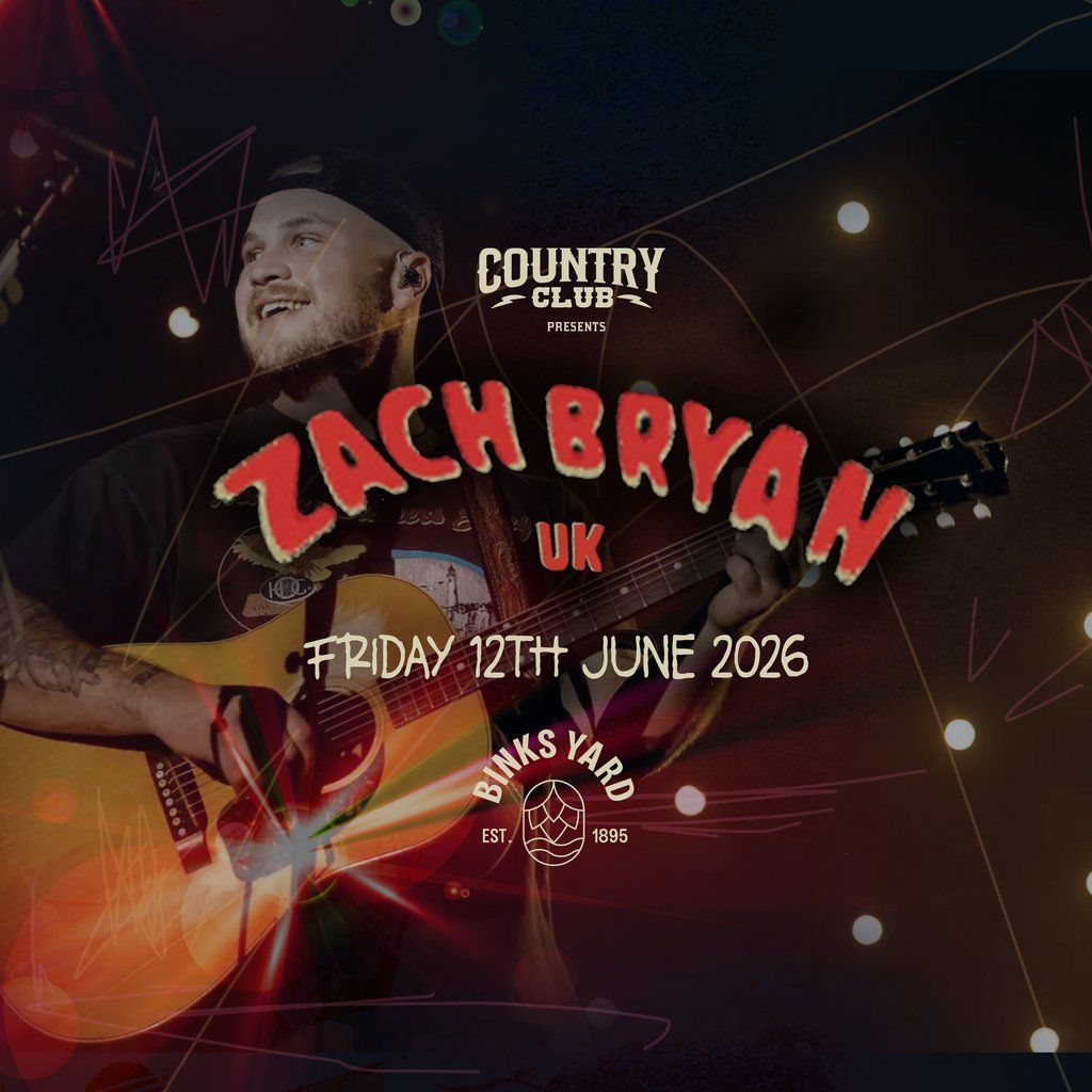 Zach Bryan UK - With Full Band Live - Nottingham