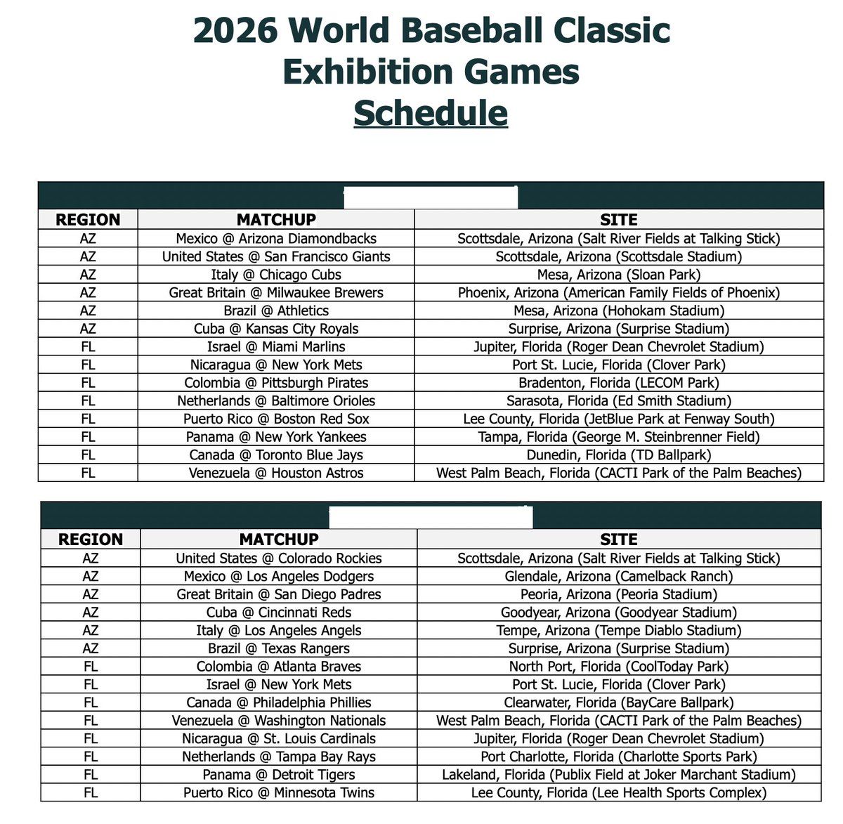 World Baseball Classic Exhibition: Miami Marlins vs. Israel