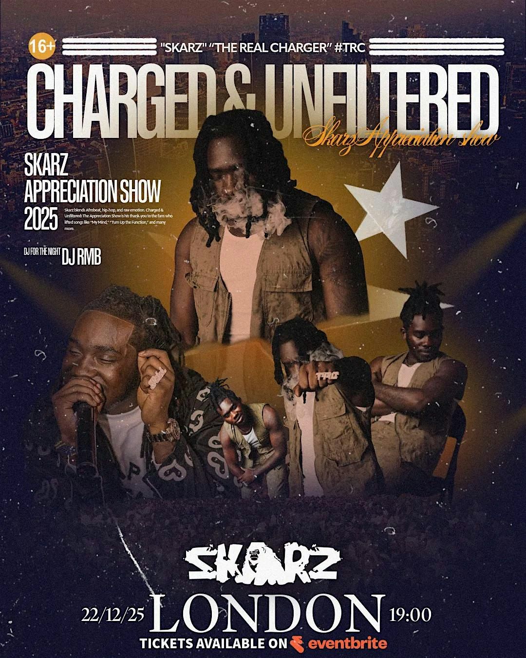 CHARGED & UNFILTERED: SKARZ APPRECIATION SHOW
