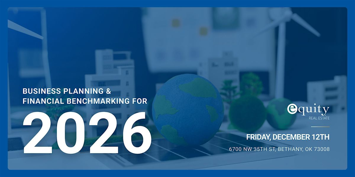 Business Planning & Financial Benchmarking for 2026