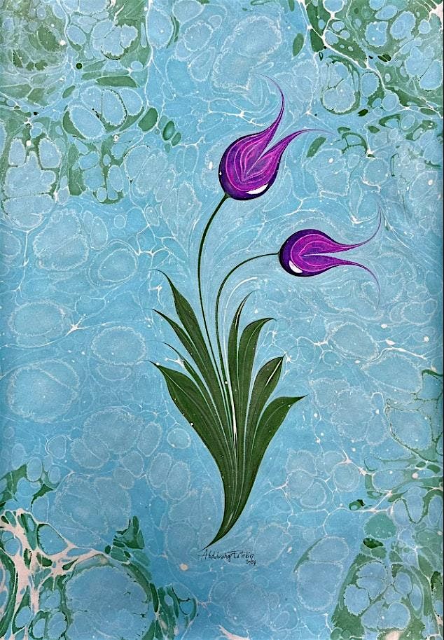 Marble Painting Workshop in San Francisco