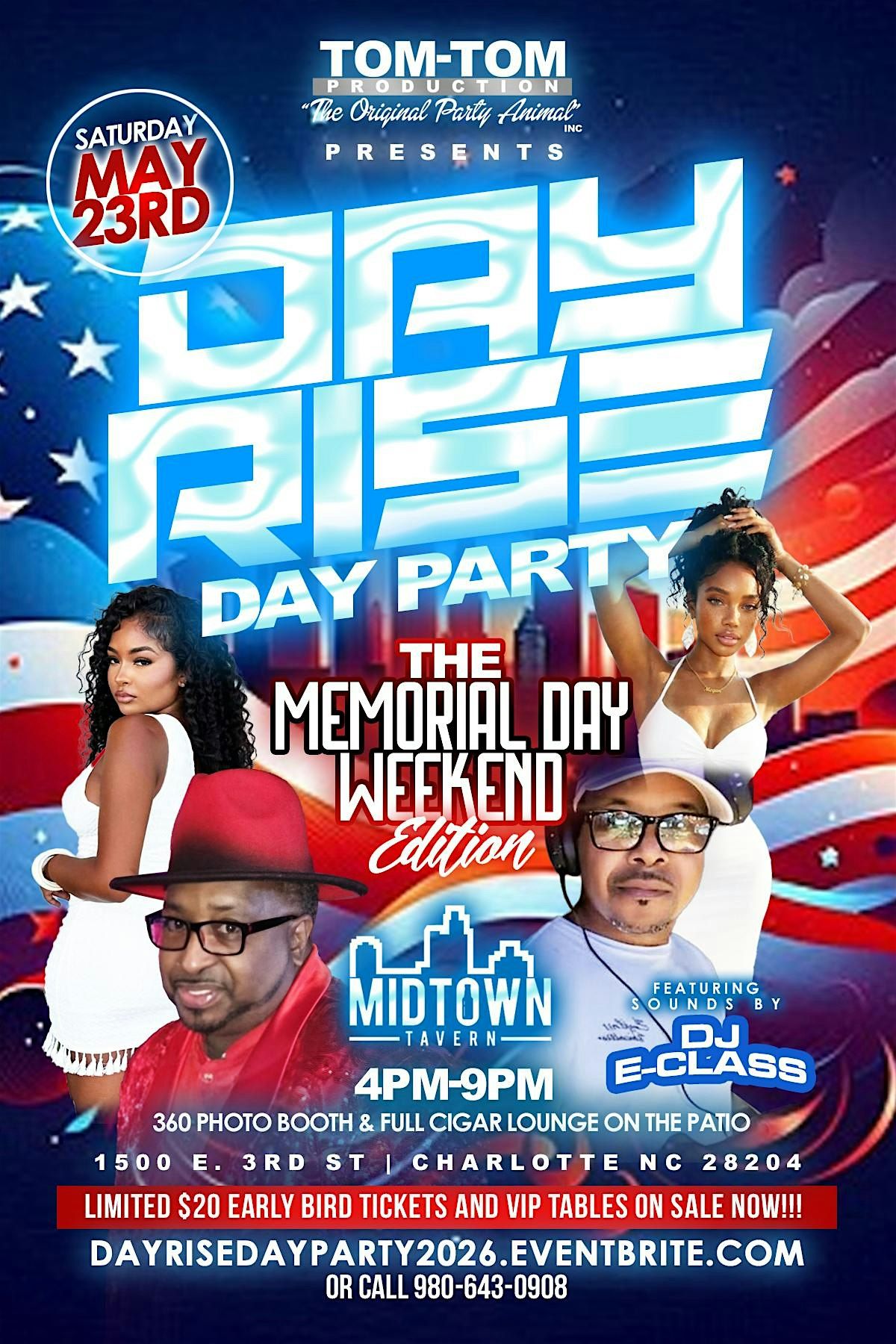 TOM-TOM'S DAYRISE DAY PARTY THE MEMORIAL DAY WEEKEND EDITION