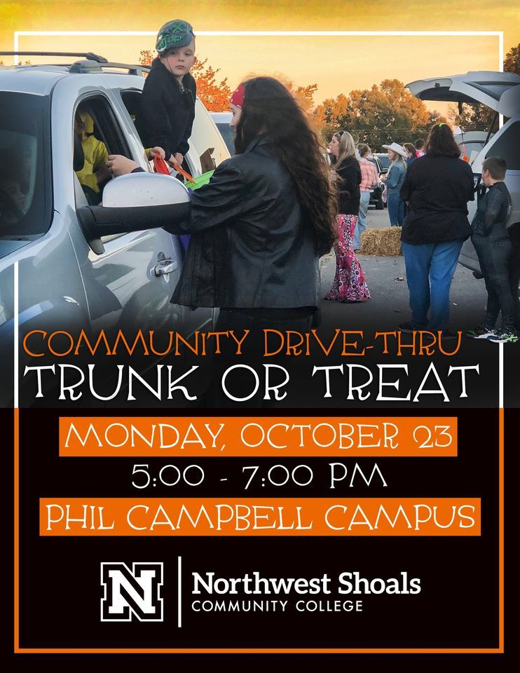 Trunk or Treat NWSCC Phil Campbell 2080 College Road, Phil Campbell
