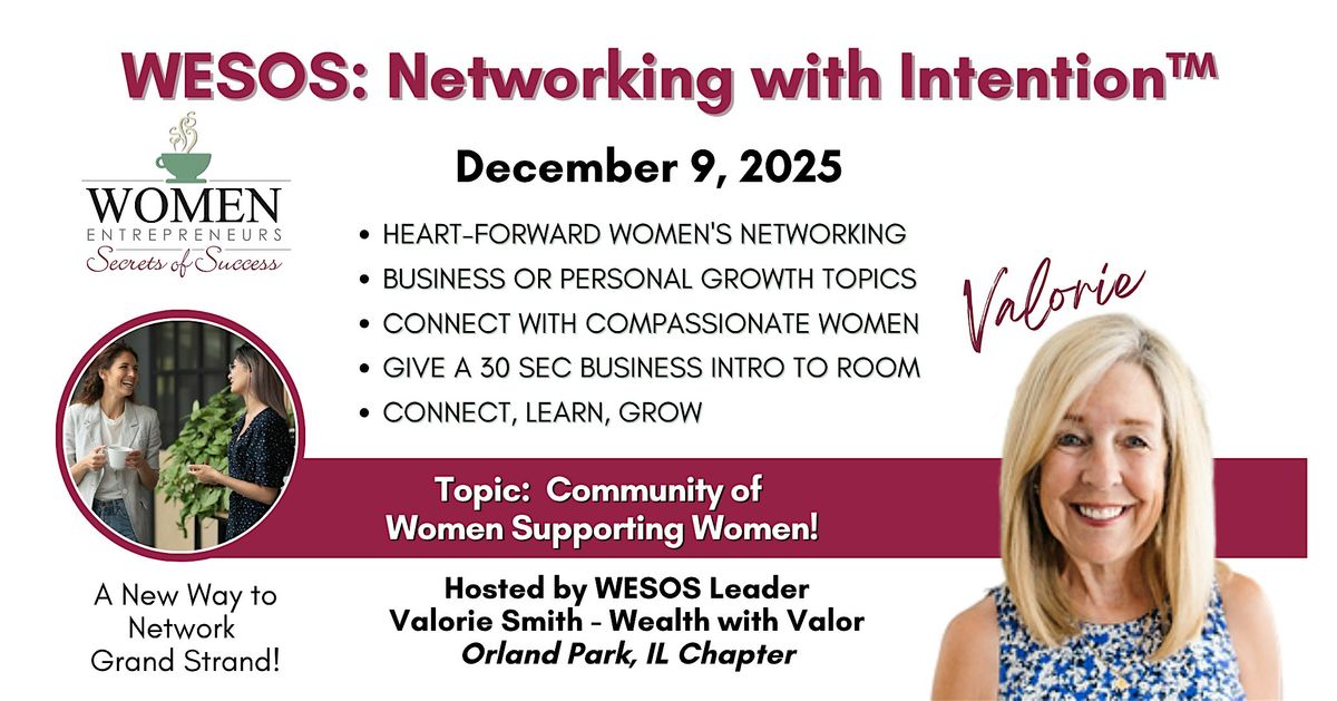 WESOS Myrtle Beach: Mingle - getting to know you and your business