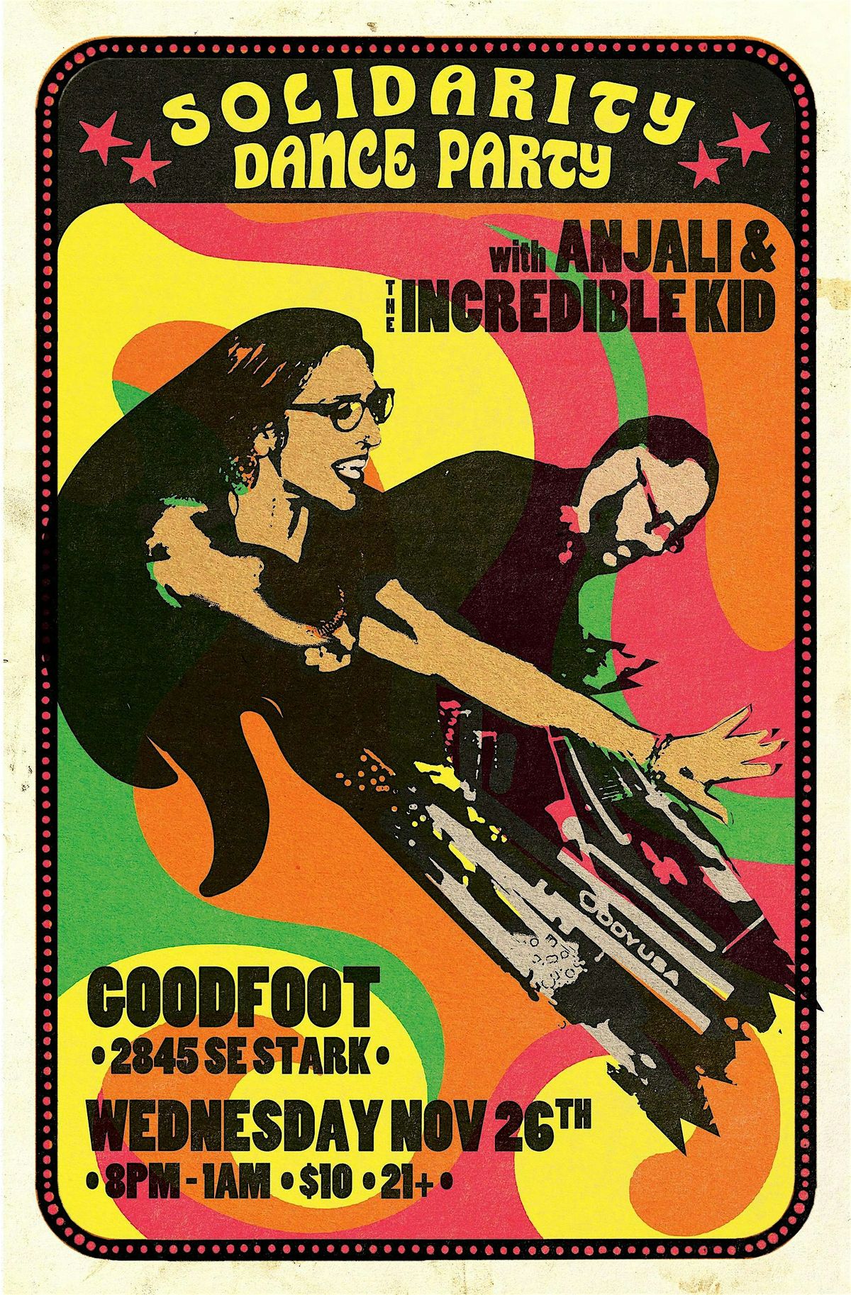 Solidarity Dance Party with DJ Anjali and The Incredible Kid