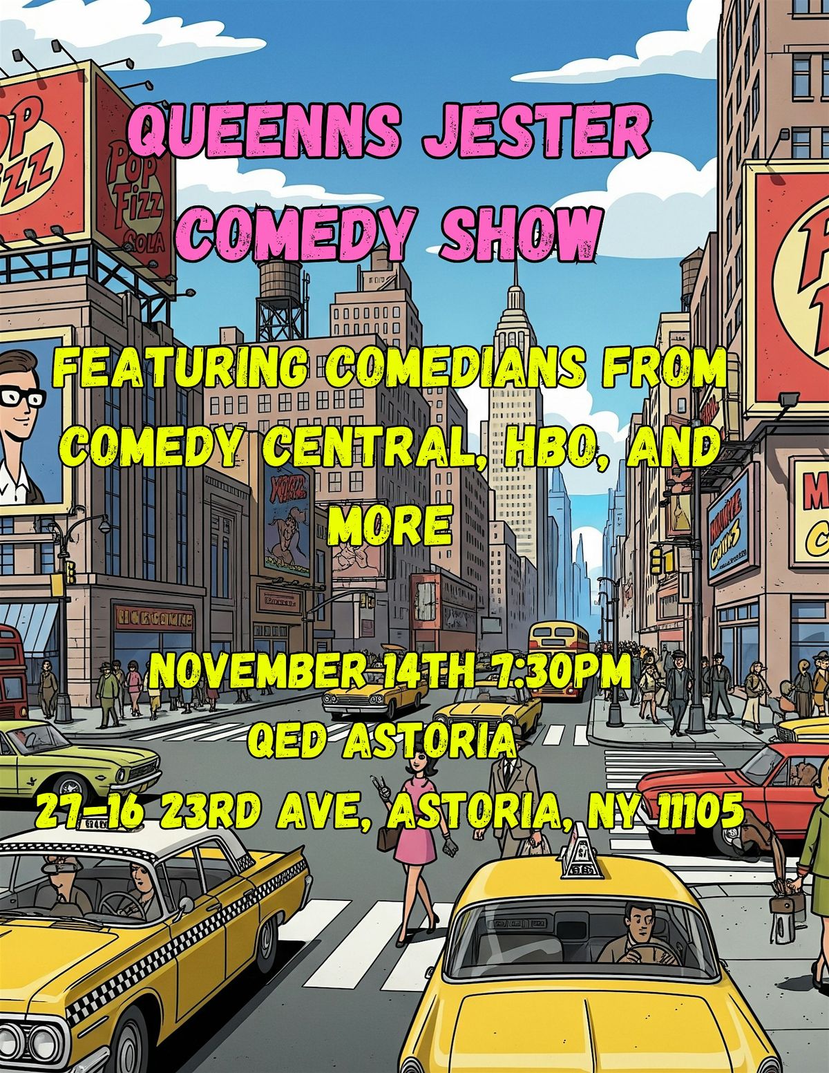 Copy of Queens Jester Comedy Show