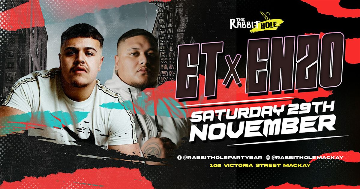 ET & ENZO LIVE - THE RABBIT HOLE NOV 29TH