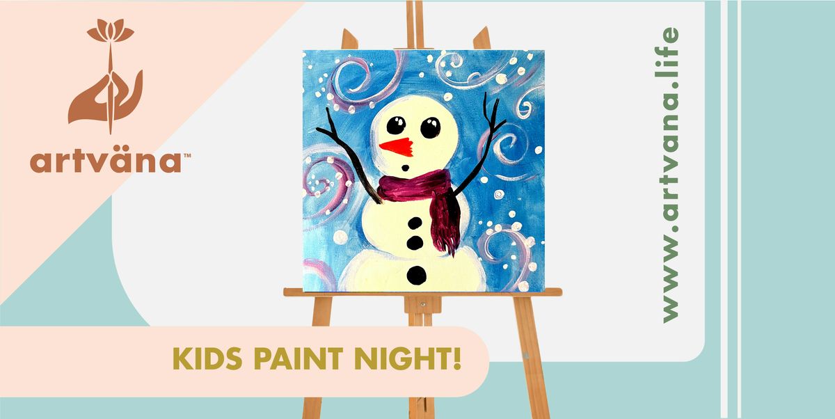 Artvana Kids & Family Paint Class at Bertoglios Pizza, Yelm January 2026