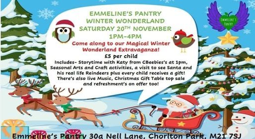 Emmelines Pantry Winter Wonderland | 30a Nell Lane, Chorlton Park, M21