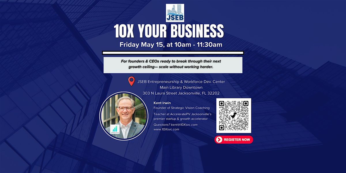 Scale Your Business 10x in 2026, May Session