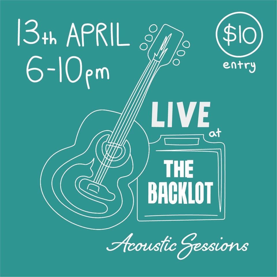 Live at The Backlot - Acoustic Sessions | The Backlot Perth | April 13 ...