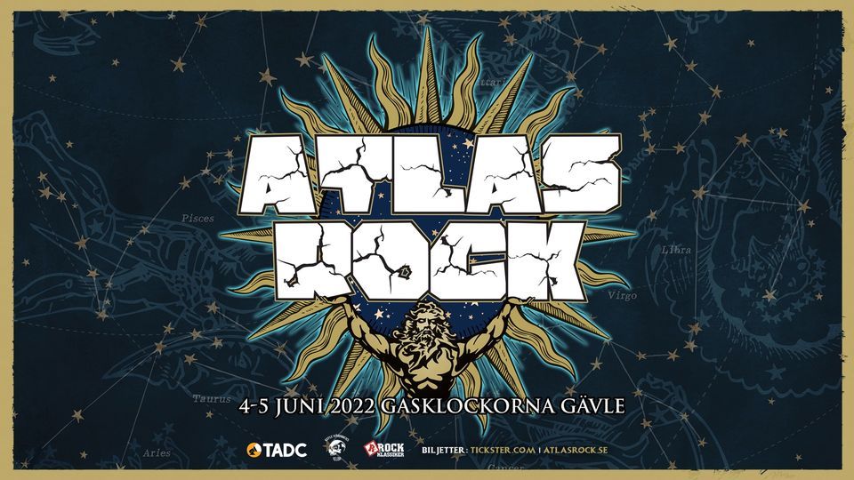 Atlas Rock | Gasklockorna Gävle | June 4 to June 5