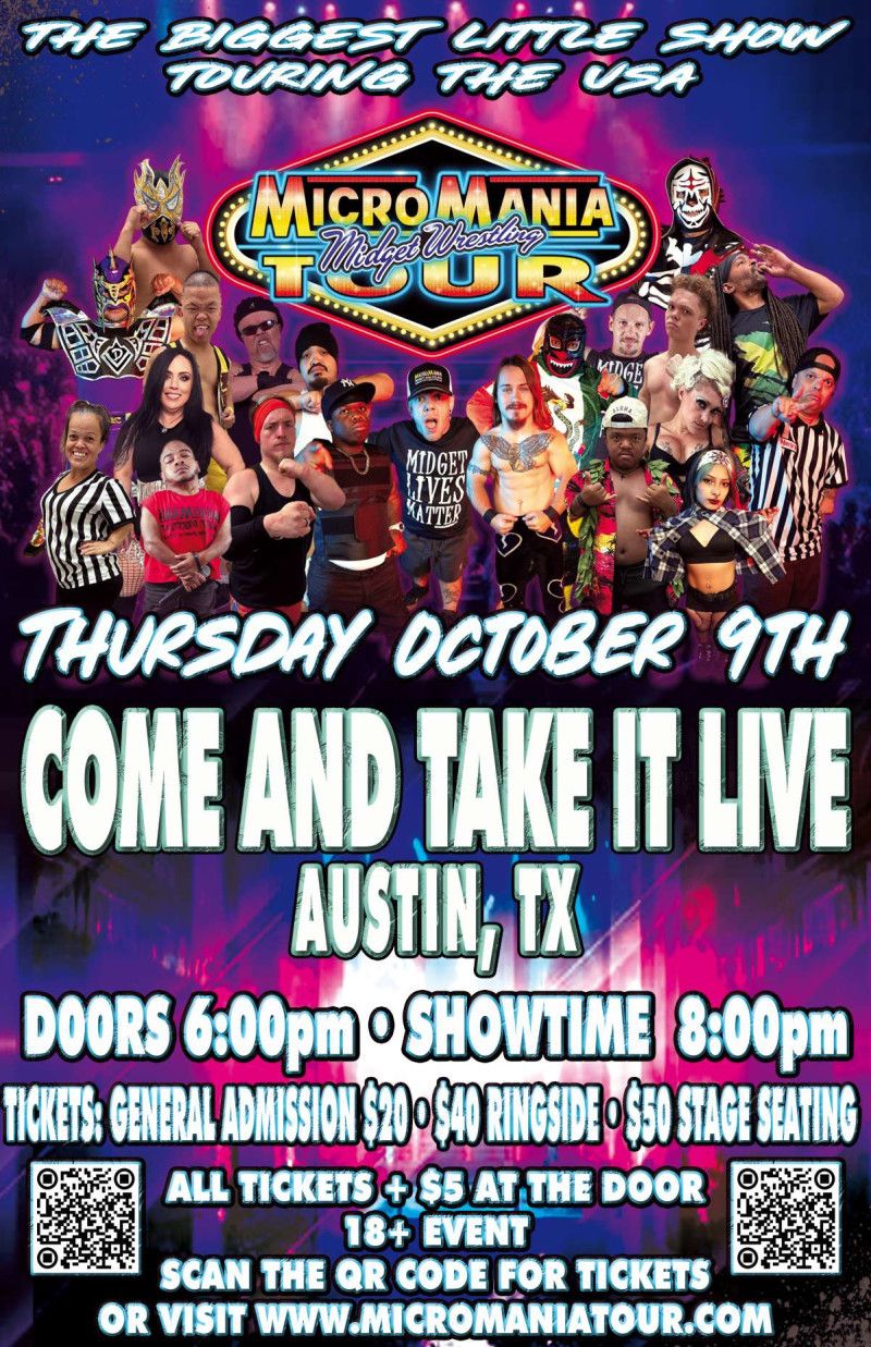 MicroMania Live at Texas Live