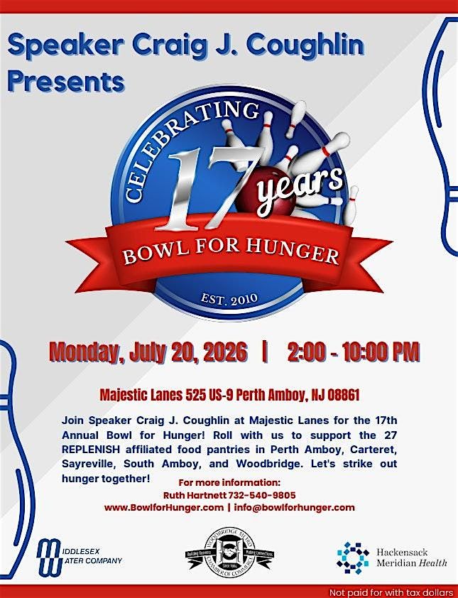 Bowling for Hunger: NJRC Team-Building