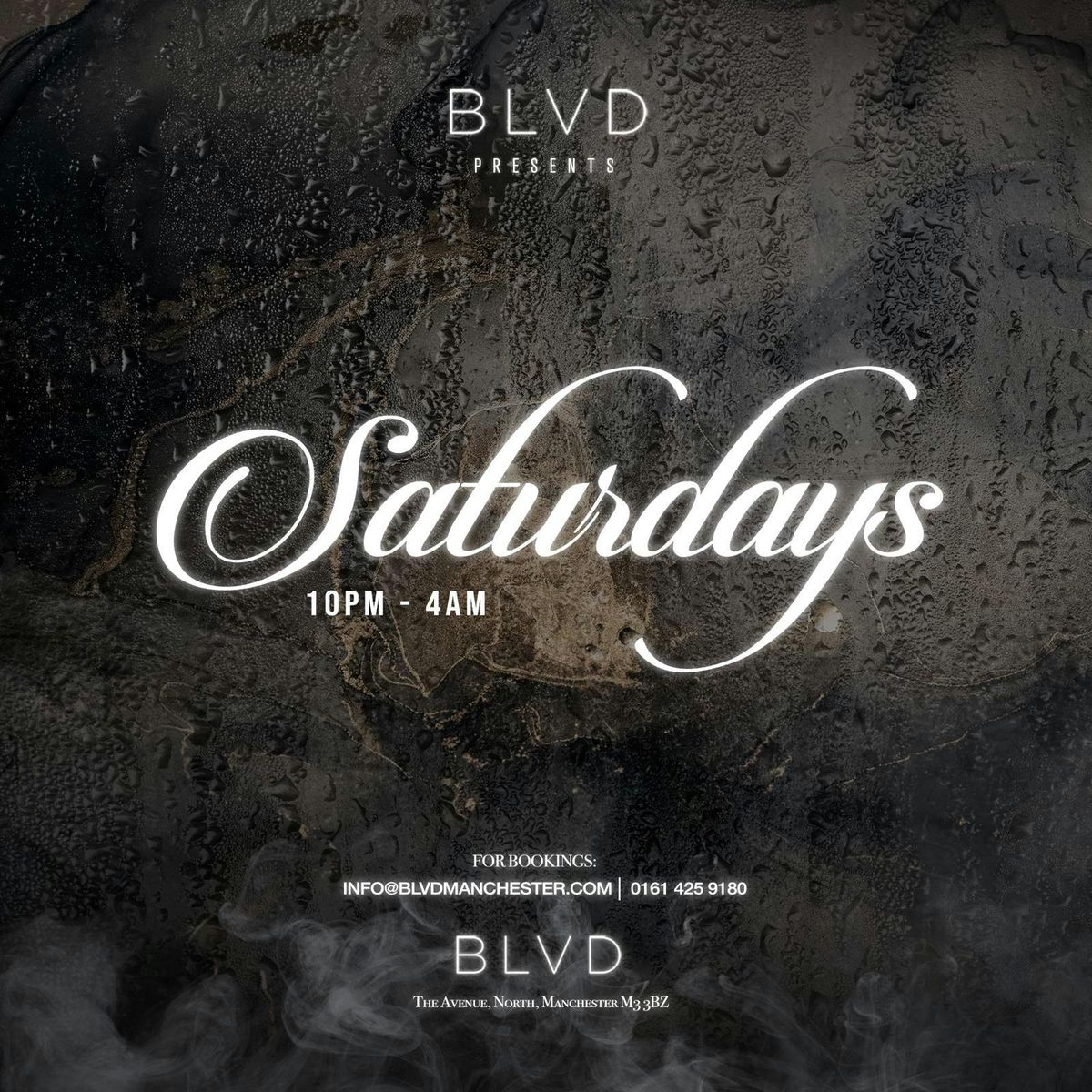 BLVD SATURDAYS 13.09.25
