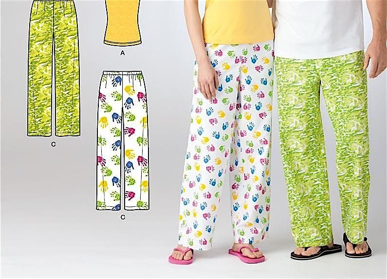 Learn to Sew Pajama Pants