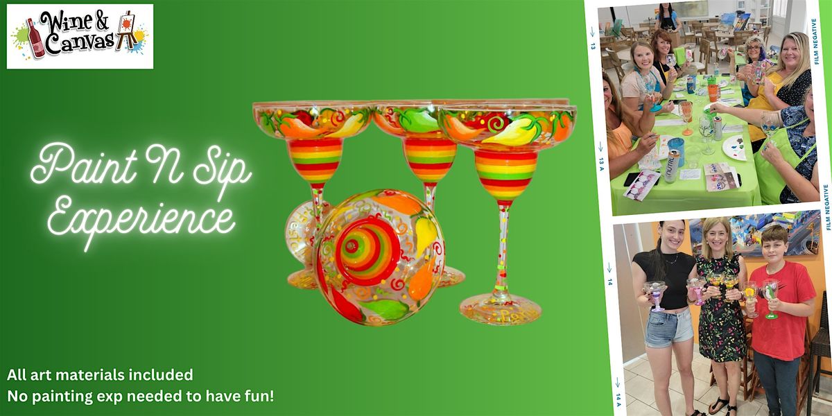 Cape Coral Sip n Swirl \u2013 Margarita Glass Painting