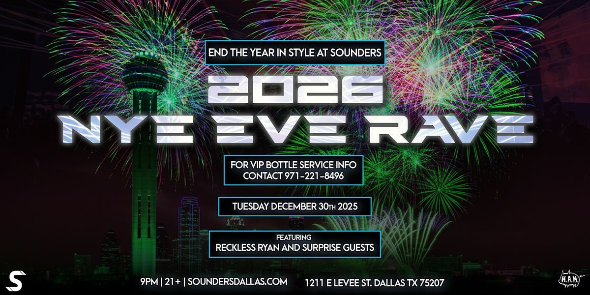 NYE EVE 12\/30 - Dallas, TX
