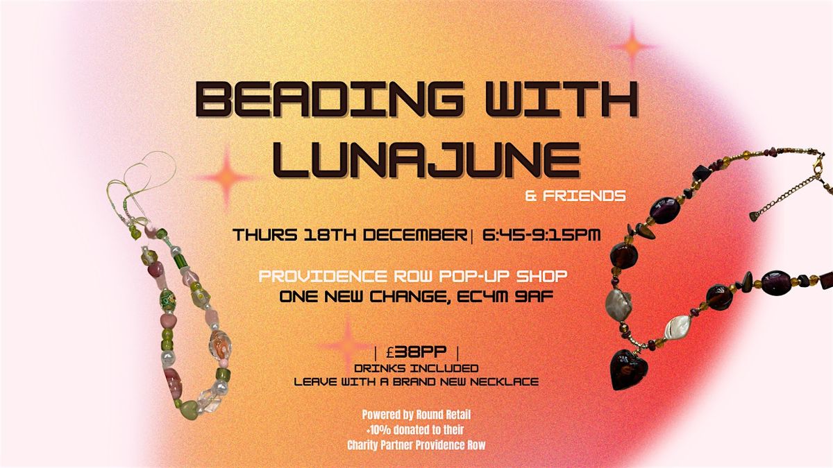 Necklace Making Workshop - Beading With LunaJune
