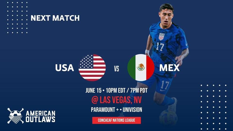 USMNT vs Mexico The Canton Local, Baltimore, MD June 15, 2023