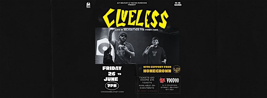 Clueless - with support from Homegrown