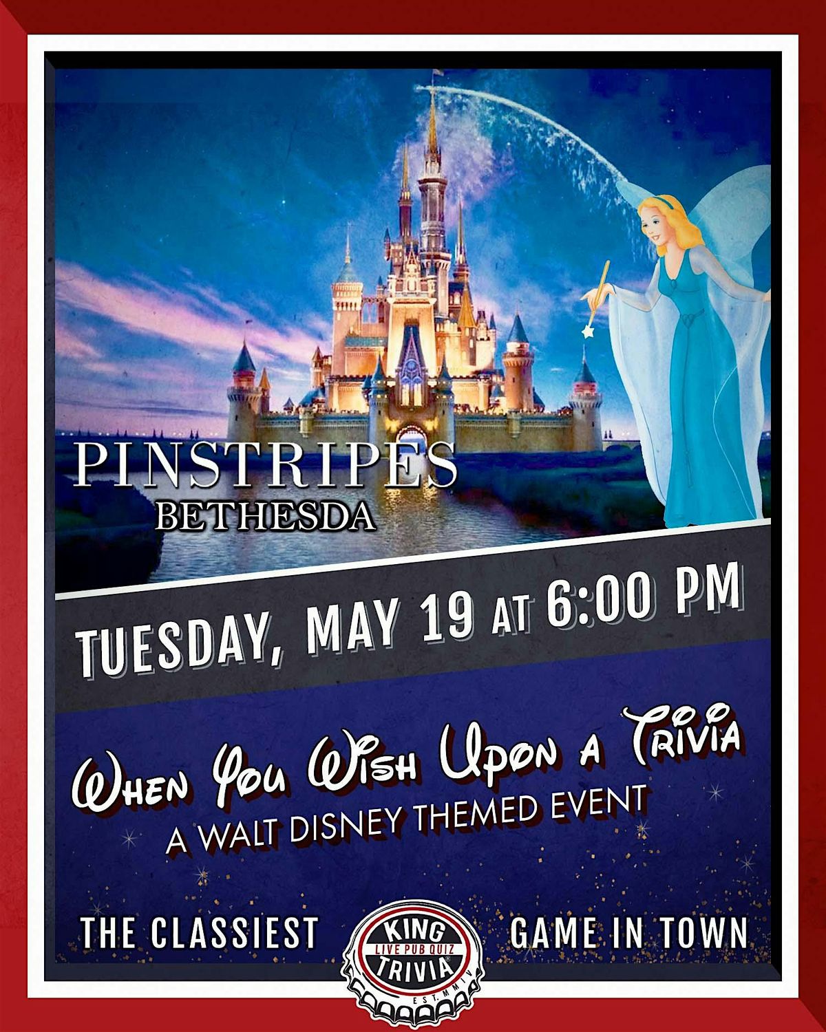 Disney Trivia Night at Pinstripes (Bethesda)