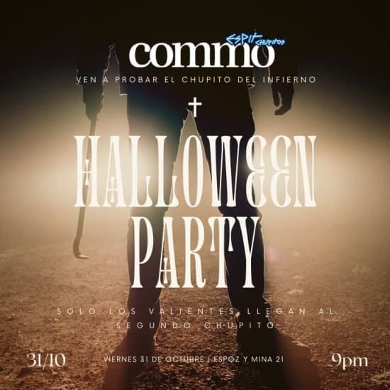 Halloween Party en Commo \u2013 Espit Chupitos Madrid Sol \ud83c\udf83