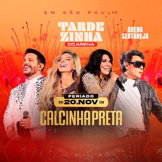 Show do Calcinha Preta no Arena Sertaneja